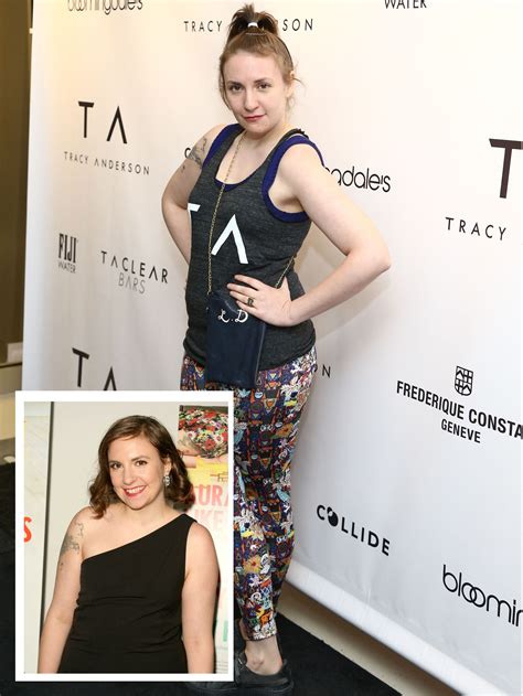 how tall is lena dunham|lena dunham weight loss.